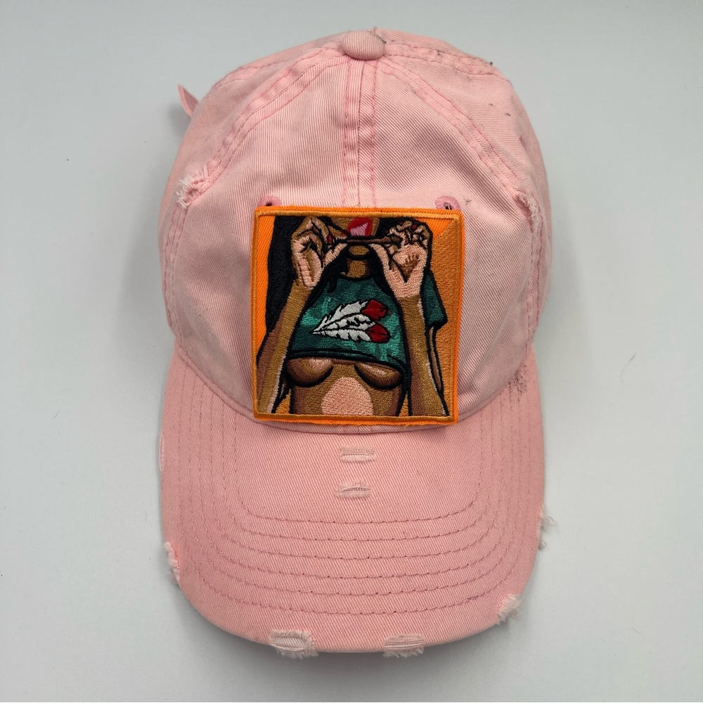 KV sports premium headwear pink hat